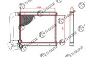 Радиатор отопителя салона TG-RIH0075 / 97138H8000 * Ti•GUAR