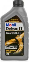 Масло 75W90 MOBIL DELVAC 1 GEAR OIL LS трансм. синт. 153469 (1,0л.)