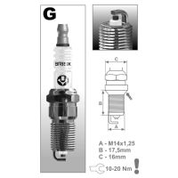 Свеча зажигания G17YC / BP5EFS BRISK* SUPER