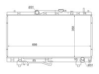 Радиатор TG-6551216 * Ti•GUAR
