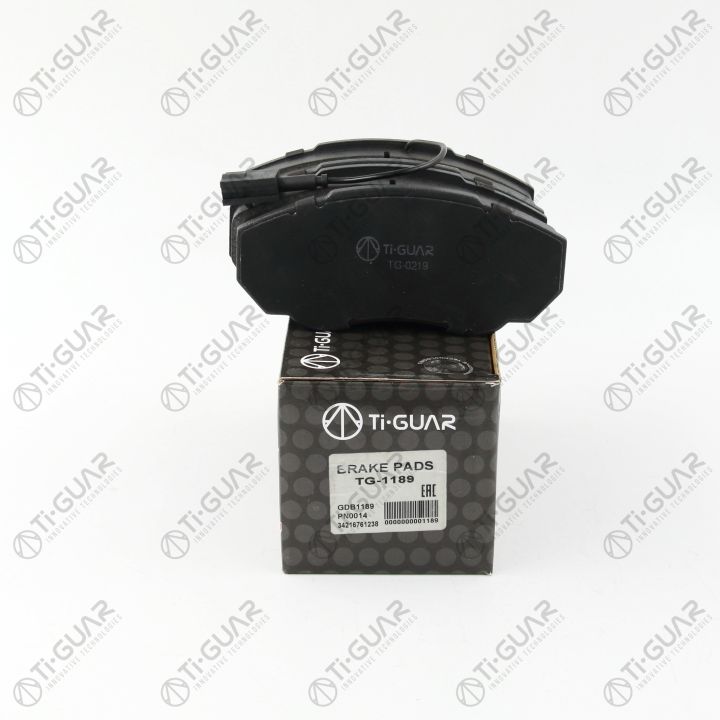 Тормозные колодки TG-1189/PN0014* Ti·GUAR