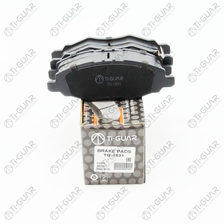 Тормозные колодки TG-1831/PN1831* Ti·GUAR
